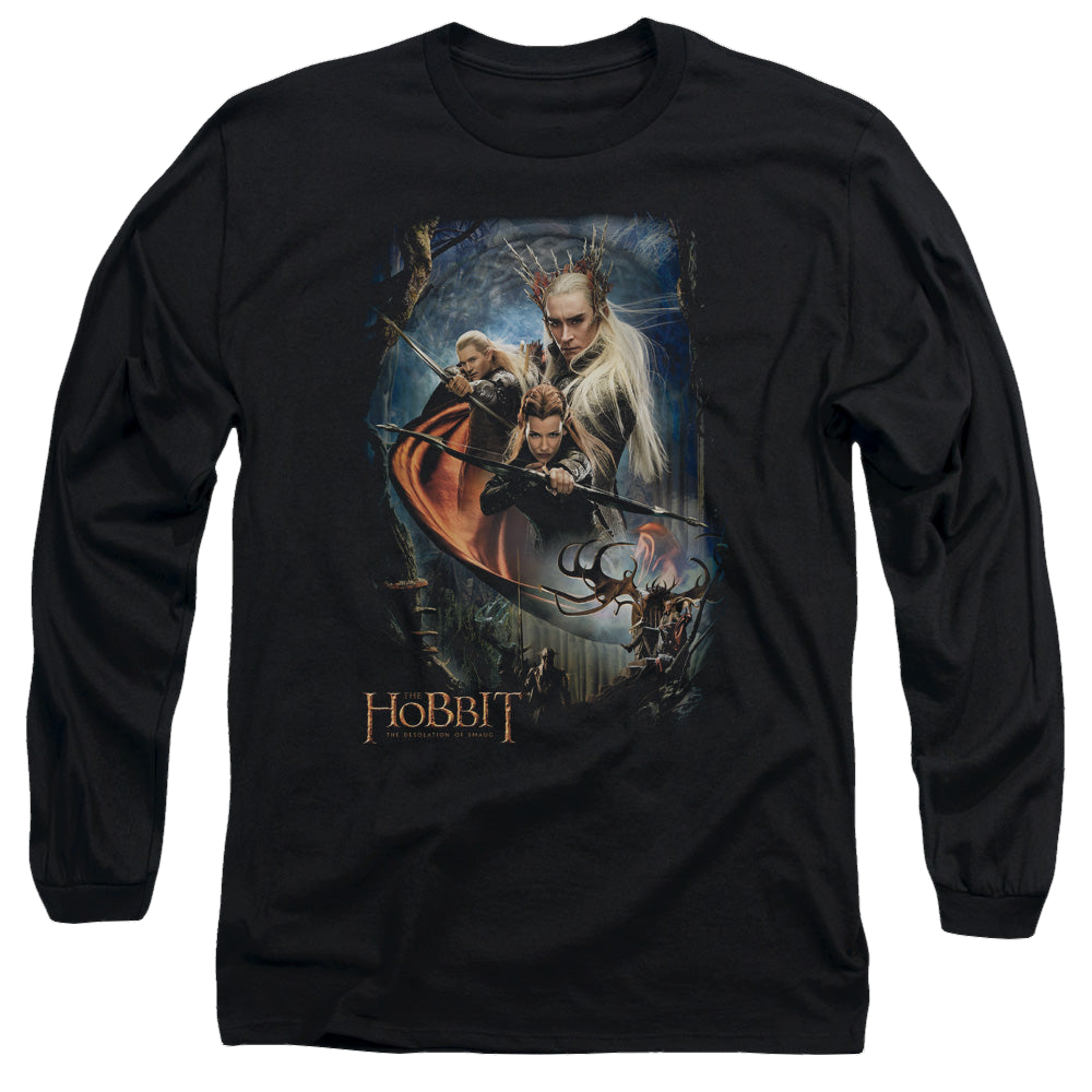 Hobbit Movie Trilogy, The Thranduils Realm - Men's Long Sleeve T-Shirt Men's Long Sleeve T-Shirt The Hobbit   