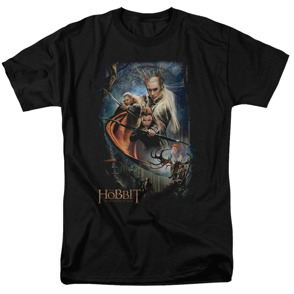 Hobbit Movie Trilogy, The Thranduils Realm - Men's Regular Fit T-Shirt Men's Regular Fit T-Shirt The Hobbit   