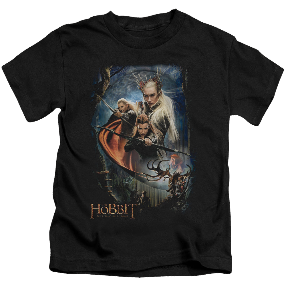 Hobbit Movie Trilogy, The Thranduils Realm - Kid's T-Shirt Kid's T-Shirt (Ages 4-7) The Hobbit   