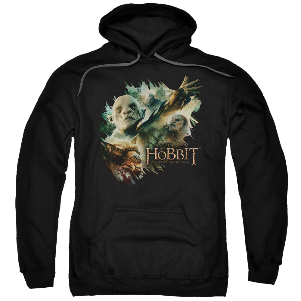 Hobbit Movie Trilogy, The Baddies - Pullover Hoodie Pullover Hoodie The Hobbit   