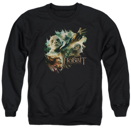 Hobbit Movie Trilogy, The Baddies - Men's Crewneck Sweatshirt Men's Crewneck Sweatshirt The Hobbit   