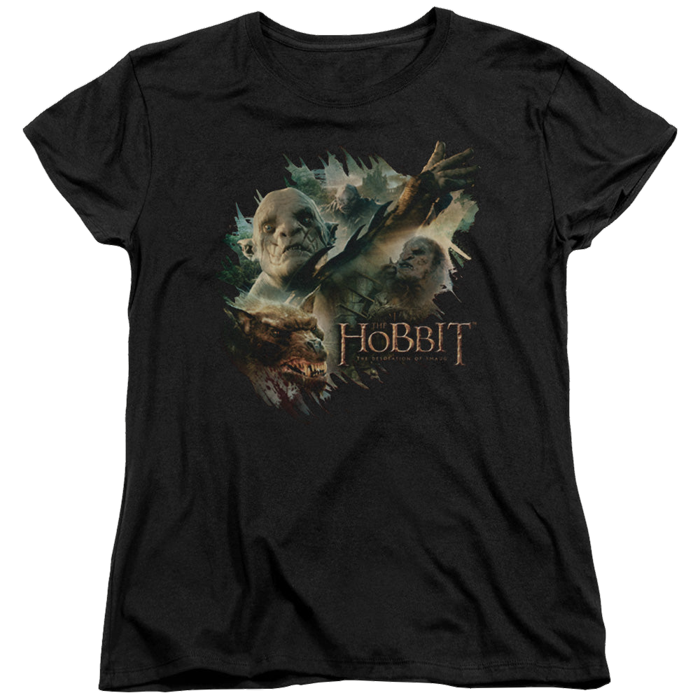 Hobbit Movie Trilogy, The Baddies - Women's T-Shirt Women's T-Shirt The Hobbit   
