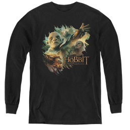 Hobbit Movie Trilogy, The Baddies - Youth Long Sleeve T-Shirt Youth Long Sleeve T-Shirt The Hobbit   
