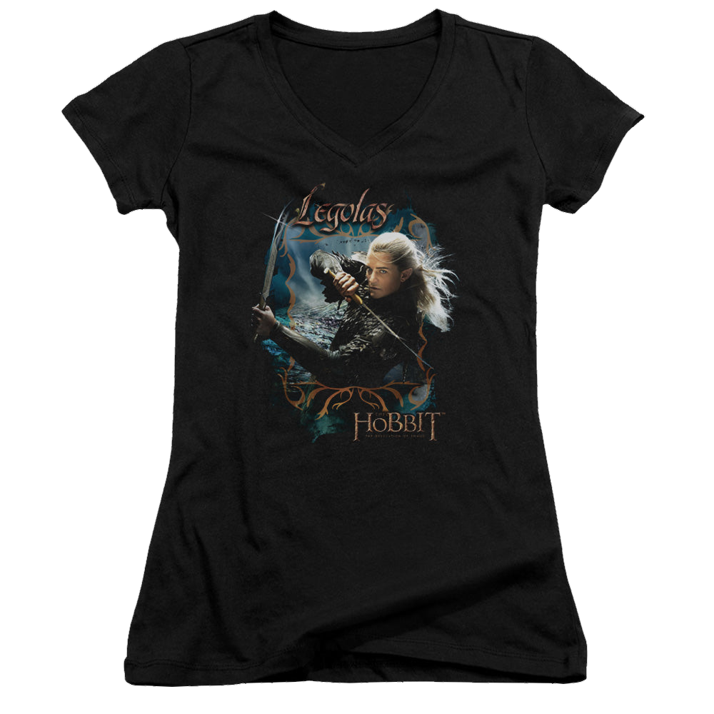 Hobbit Movie Trilogy, The Knives - Juniors V-Neck T-Shirt Juniors V-Neck T-Shirt The Hobbit   