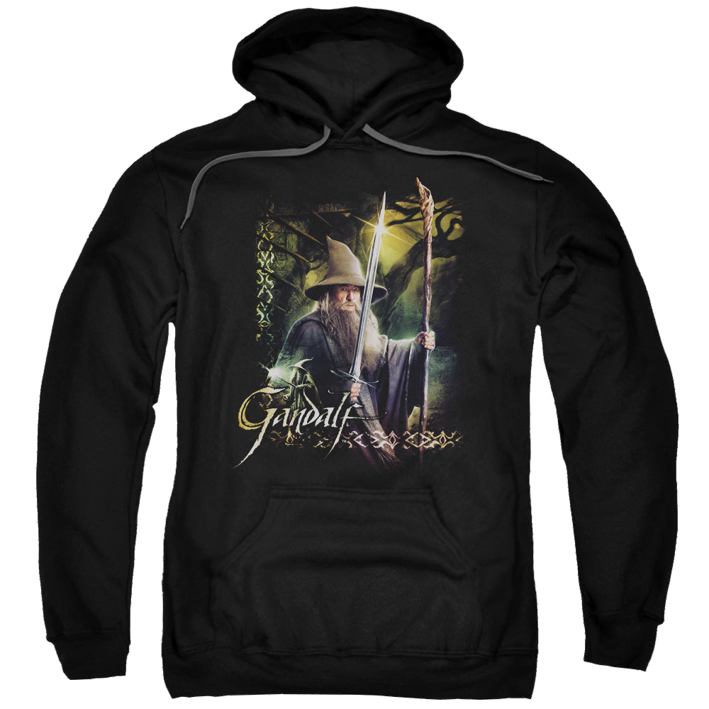 Hobbit Movie Trilogy, The Sword And Staff - Pullover Hoodie Pullover Hoodie The Hobbit   