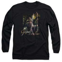 Hobbit Movie Trilogy, The Sword And Staff - Men's Long Sleeve T-Shirt Men's Long Sleeve T-Shirt The Hobbit   