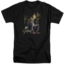 Hobbit Movie Trilogy, The Sword And Staff - Men's Tall Fit T-Shirt Men's Tall Fit T-Shirt The Hobbit   