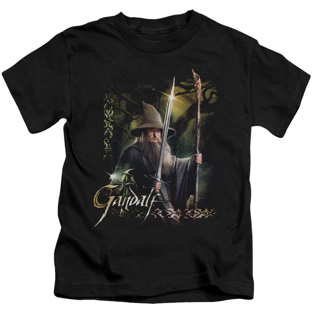 Hobbit Movie Trilogy, The Sword And Staff - Kid's T-Shirt Kid's T-Shirt (Ages 4-7) The Hobbit   
