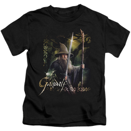 Hobbit Movie Trilogy, The Sword And Staff - Kid's T-Shirt Kid's T-Shirt (Ages 4-7) The Hobbit   