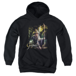 Hobbit Movie Trilogy, The Sword And Staff - Youth Hoodie Youth Hoodie (Ages 8-12) The Hobbit   