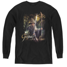 Hobbit Movie Trilogy, The Sword And Staff - Youth Long Sleeve T-Shirt Youth Long Sleeve T-Shirt The Hobbit   