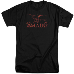 Hobbit Movie Trilogy, The Dragon - Men's Tall Fit T-Shirt Men's Tall Fit T-Shirt The Hobbit   