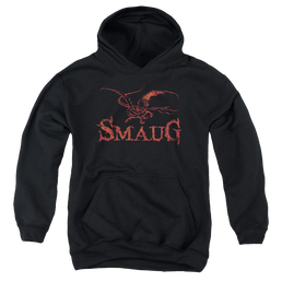 Hobbit Movie Trilogy, The Dragon - Youth Hoodie Youth Hoodie (Ages 8-12) The Hobbit   