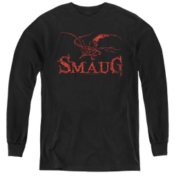Hobbit Movie Trilogy, The Dragon - Youth Long Sleeve T-Shirt Youth Long Sleeve T-Shirt The Hobbit   