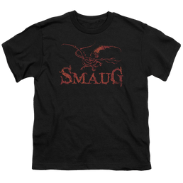 Hobbit Movie Trilogy, The Dragon - Youth T-Shirt Youth T-Shirt (Ages 8-12) The Hobbit   