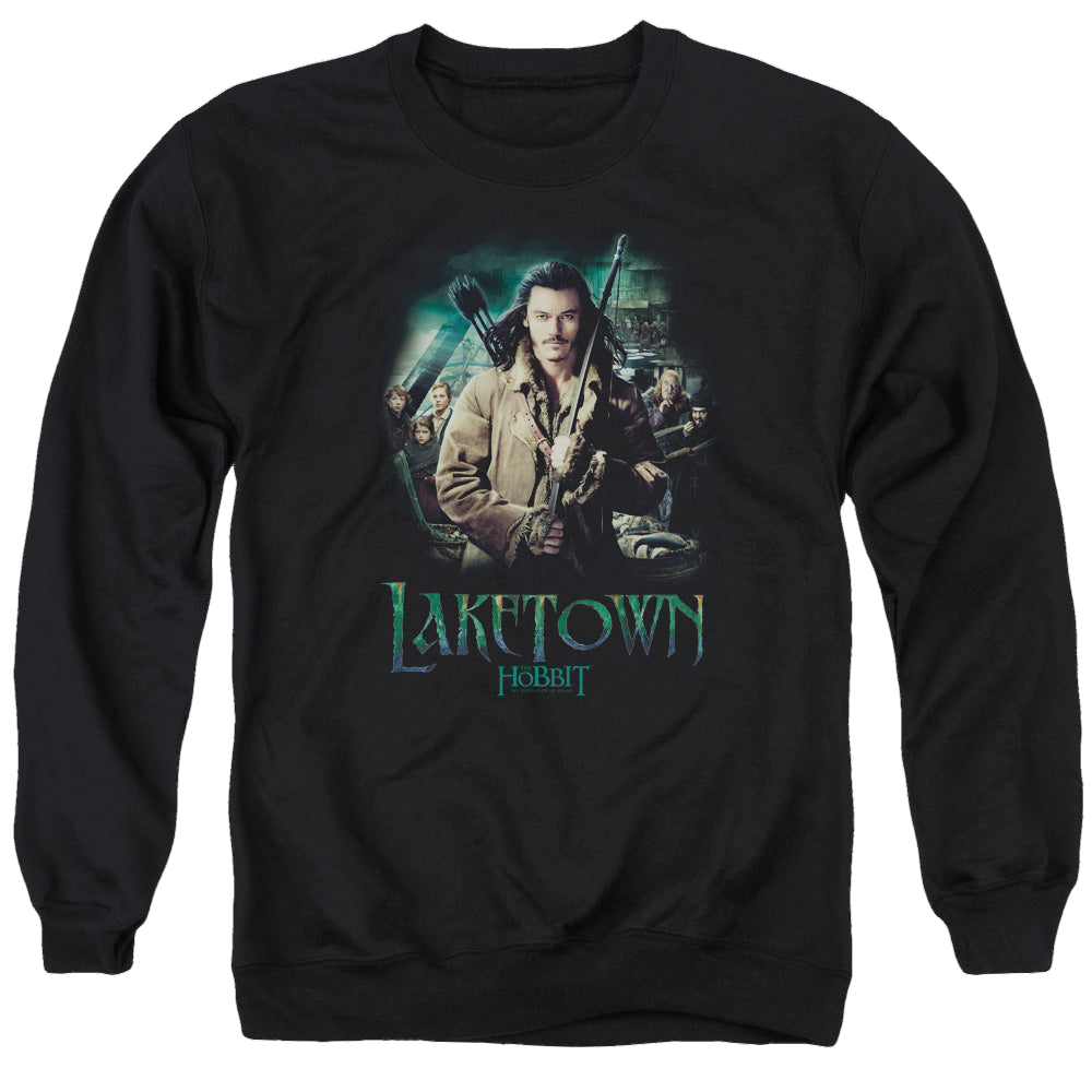Hobbit Movie Trilogy, The Protector - Men's Crewneck Sweatshirt Men's Crewneck Sweatshirt The Hobbit   