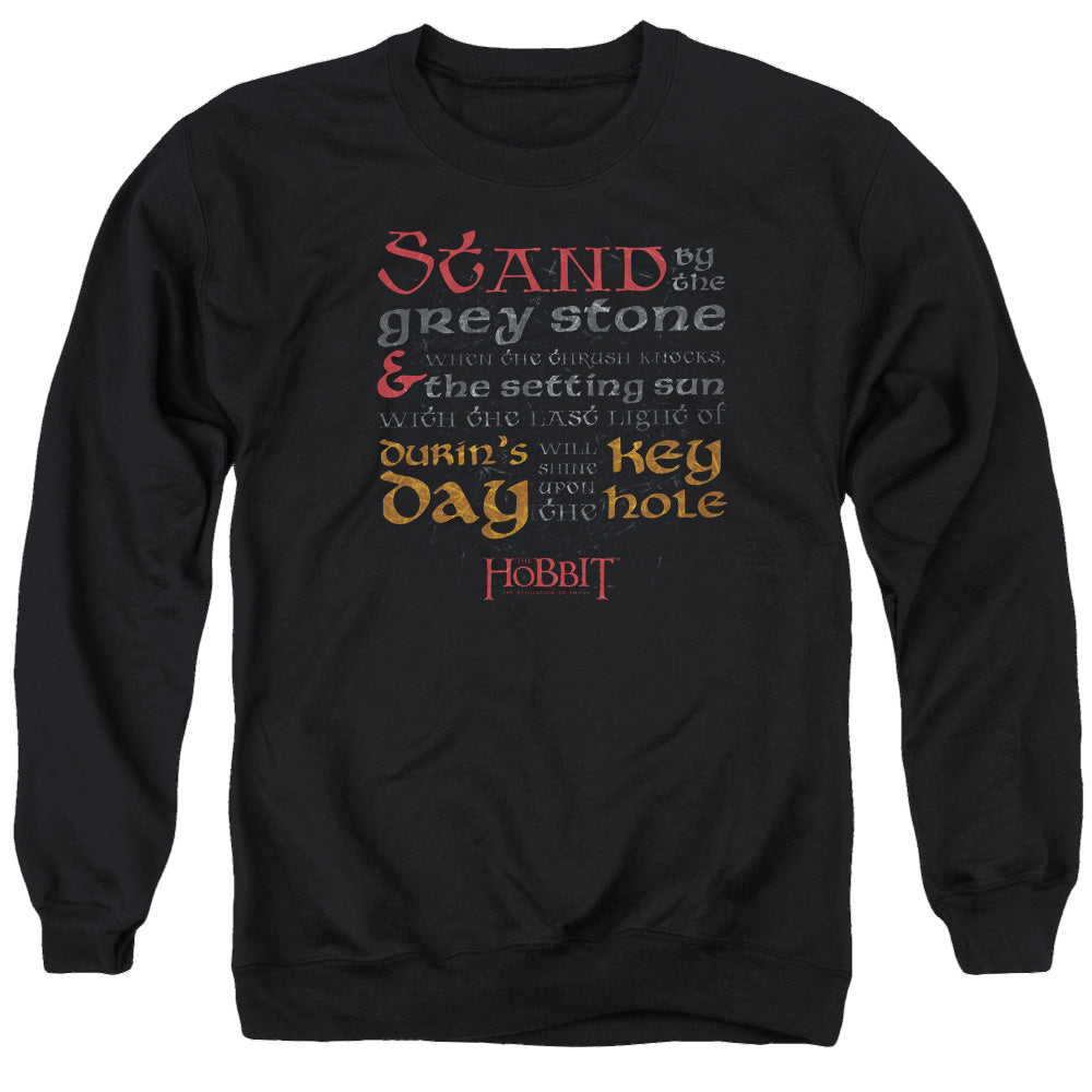 Hobbit Movie Trilogy, The Keyhole - Men's Crewneck Sweatshirt Men's Crewneck Sweatshirt The Hobbit   