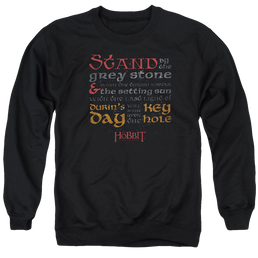 Hobbit Movie Trilogy, The Keyhole - Men's Crewneck Sweatshirt Men's Crewneck Sweatshirt The Hobbit   