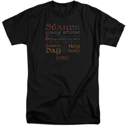 Hobbit Movie Trilogy, The Keyhole - Men's Tall Fit T-Shirt Men's Tall Fit T-Shirt The Hobbit   