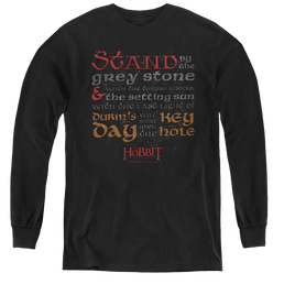Hobbit Movie Trilogy, The Keyhole - Youth Long Sleeve T-Shirt Youth Long Sleeve T-Shirt The Hobbit   