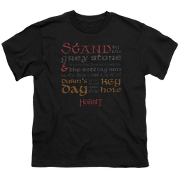 Hobbit Movie Trilogy, The Keyhole - Youth T-Shirt Youth T-Shirt (Ages 8-12) The Hobbit   