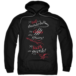 Hobbit Movie Trilogy, The Tail Claws Teeth - Pullover Hoodie Pullover Hoodie The Hobbit   