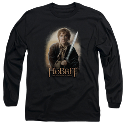 Hobbit Movie Trilogy, The Bilbo And Sting - Men's Long Sleeve T-Shirt Men's Long Sleeve T-Shirt The Hobbit   