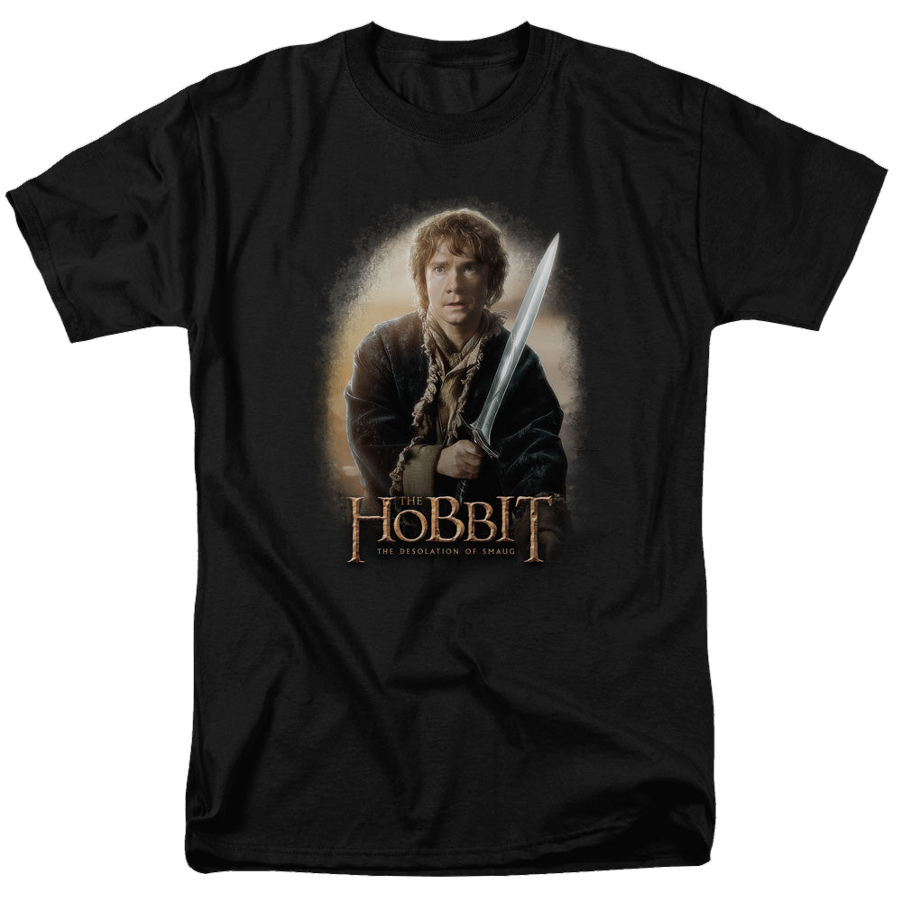 Hobbit Movie Trilogy, The Bilbo And Sting - Men's Regular Fit T-Shirt Men's Regular Fit T-Shirt The Hobbit   