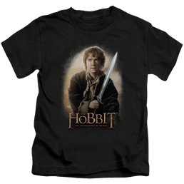Hobbit Movie Trilogy, The Bilbo And Sting - Kid's T-Shirt Kid's T-Shirt (Ages 4-7) The Hobbit   
