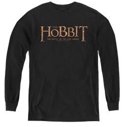Hobbit Movie Trilogy, The Logo - Youth Long Sleeve T-Shirt Youth Long Sleeve T-Shirt The Hobbit   