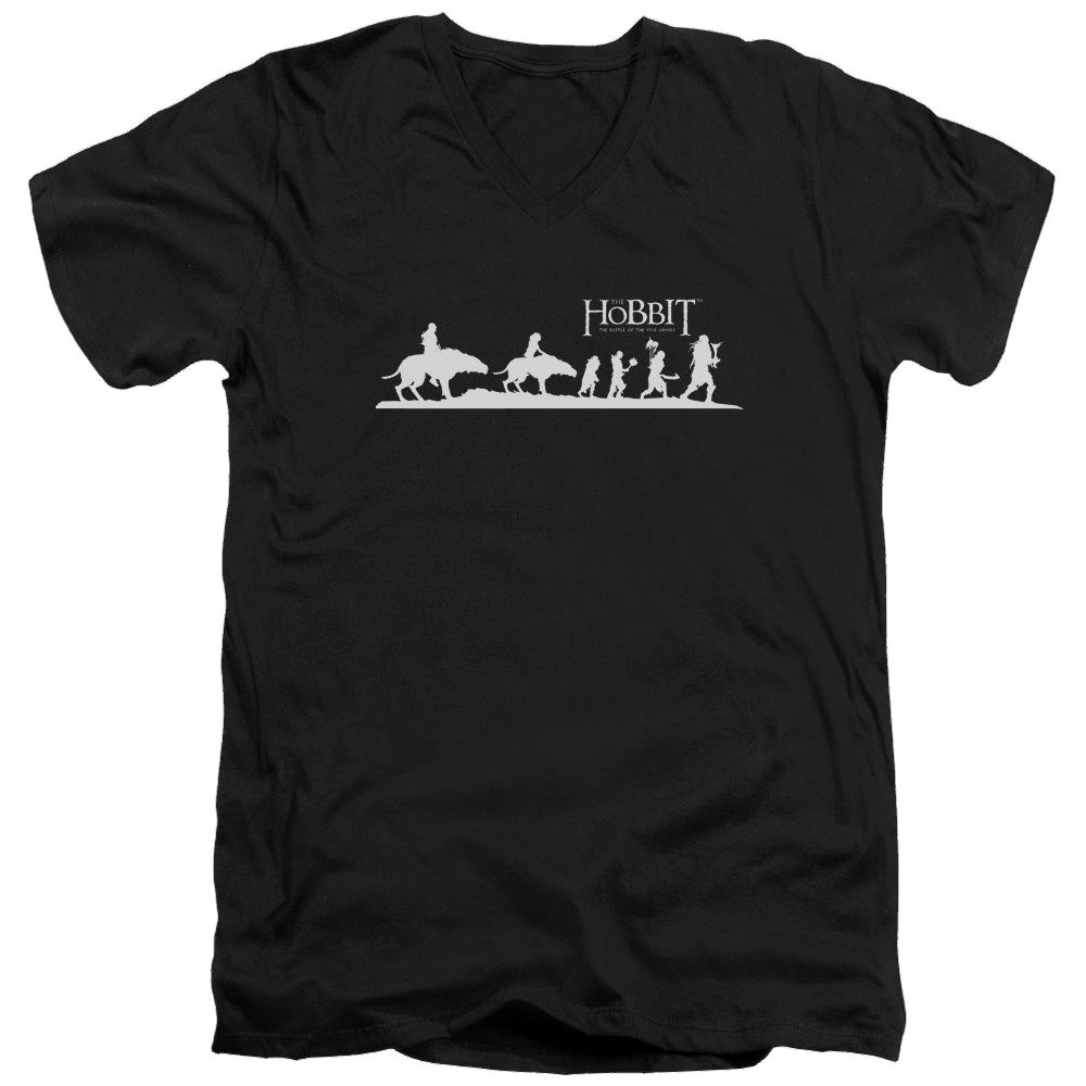 Hobbit Movie Trilogy, The Orc Company - Men's V-Neck T-Shirt Men's V-Neck T-Shirt The Hobbit   