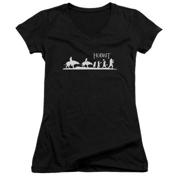 Hobbit Movie Trilogy, The Orc Company - Juniors V-Neck T-Shirt Juniors V-Neck T-Shirt The Hobbit   