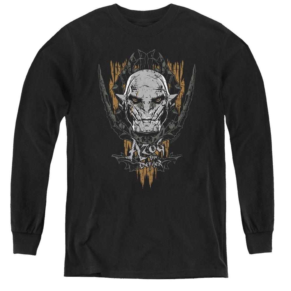 Hobbit Movie Trilogy, The Azog - Youth Long Sleeve T-Shirt Youth Long Sleeve T-Shirt The Hobbit   