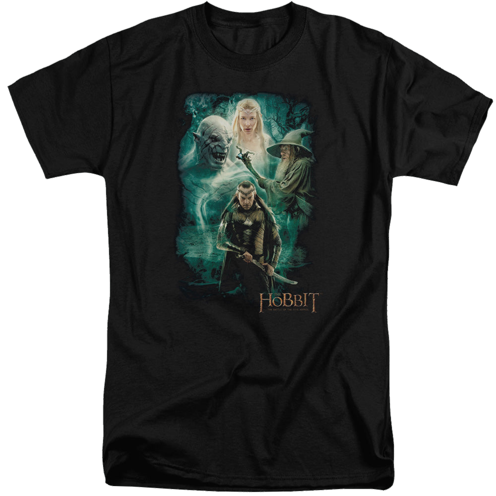 Hobbit Movie Trilogy, The Elronds Crew - Men's Tall Fit T-Shirt Men's Tall Fit T-Shirt The Hobbit   