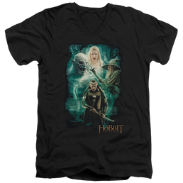 Hobbit Movie Trilogy, The Elronds Crew - Men's V-Neck T-Shirt Men's V-Neck T-Shirt The Hobbit   