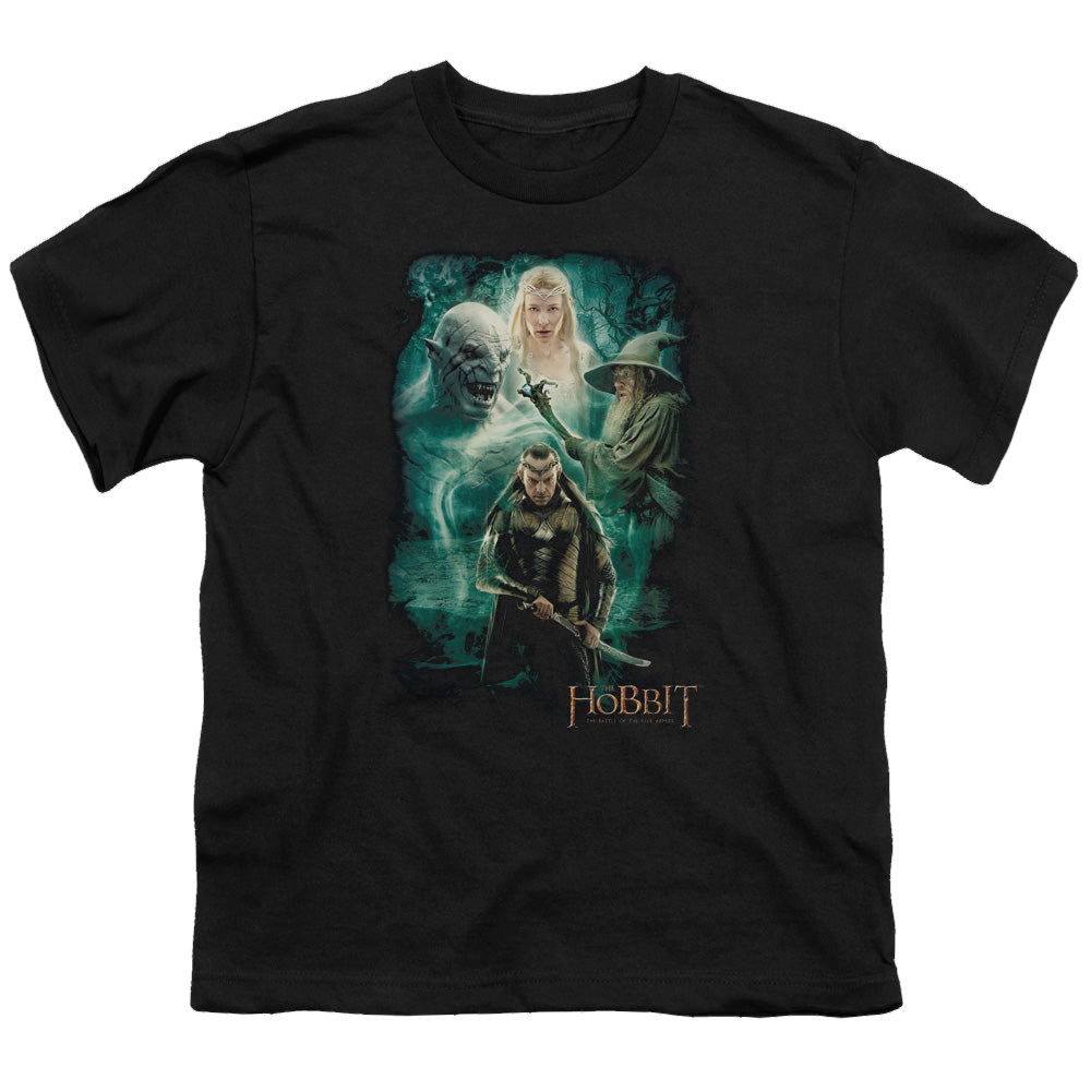 Hobbit Movie Trilogy, The Elronds Crew - Youth T-Shirt Youth T-Shirt (Ages 8-12) The Hobbit   