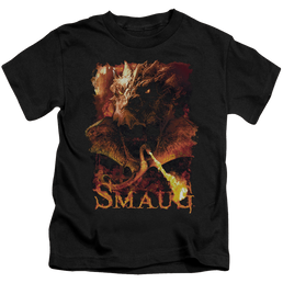 Hobbit Movie Trilogy, The Smolder - Kid's T-Shirt Kid's T-Shirt (Ages 4-7) The Hobbit   