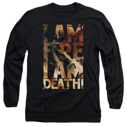 Hobbit Movie Trilogy, The I Am Fire - Men's Long Sleeve T-Shirt Men's Long Sleeve T-Shirt The Hobbit   