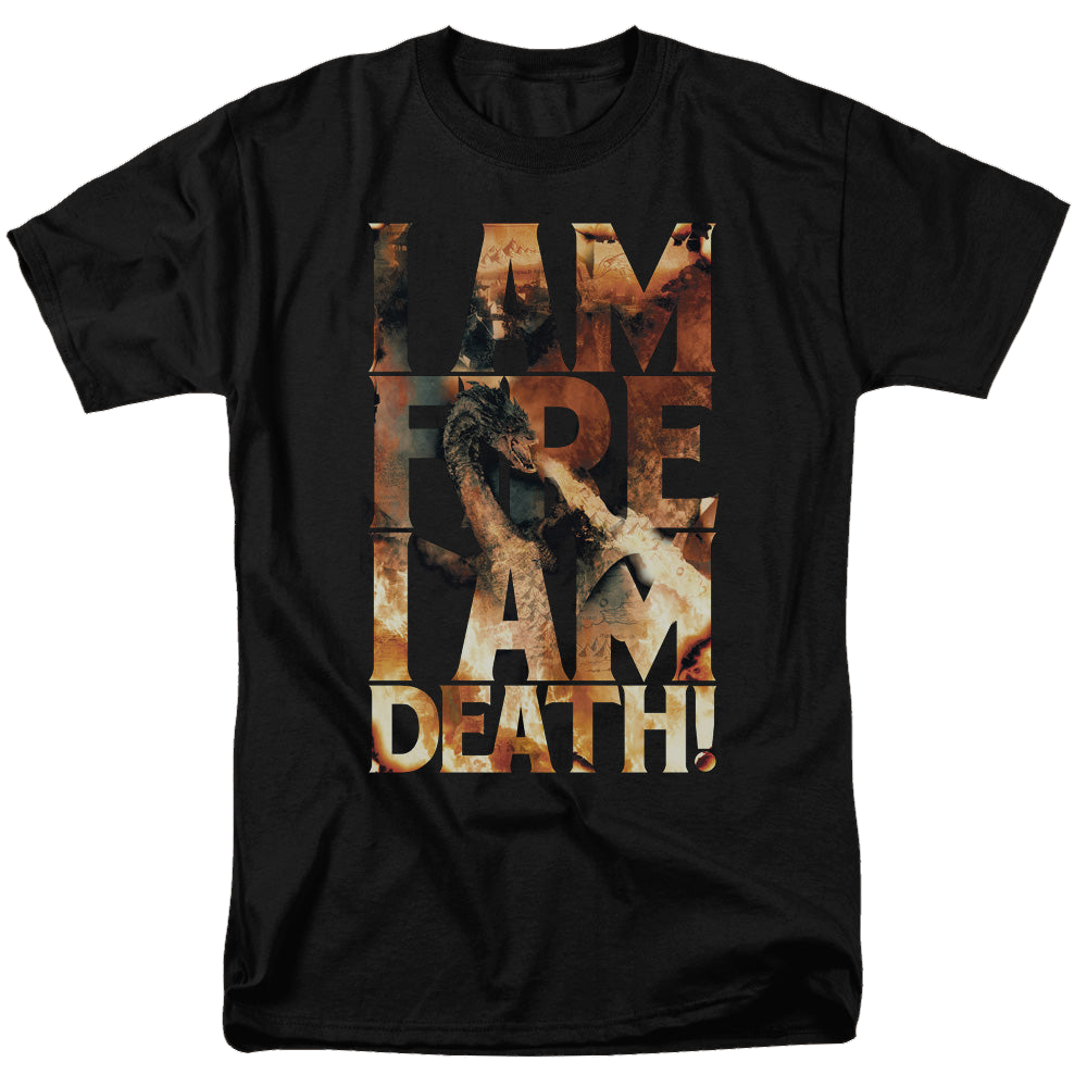Hobbit Movie Trilogy, The I Am Fire - Men's Regular Fit T-Shirt Men's Regular Fit T-Shirt The Hobbit   