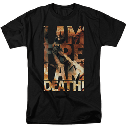 Hobbit Movie Trilogy, The I Am Fire - Men's Regular Fit T-Shirt Men's Regular Fit T-Shirt The Hobbit   
