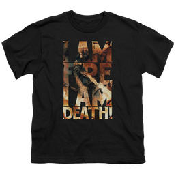 Hobbit Movie Trilogy, The I Am Fire - Youth T-Shirt Youth T-Shirt (Ages 8-12) The Hobbit   