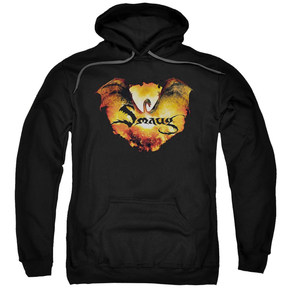 Hobbit Movie Trilogy, The Reign In Flame - Pullover Hoodie Pullover Hoodie The Hobbit   