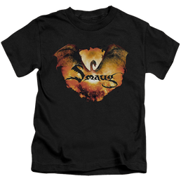 Hobbit Movie Trilogy, The Reign In Flame - Kid's T-Shirt Kid's T-Shirt (Ages 4-7) The Hobbit   