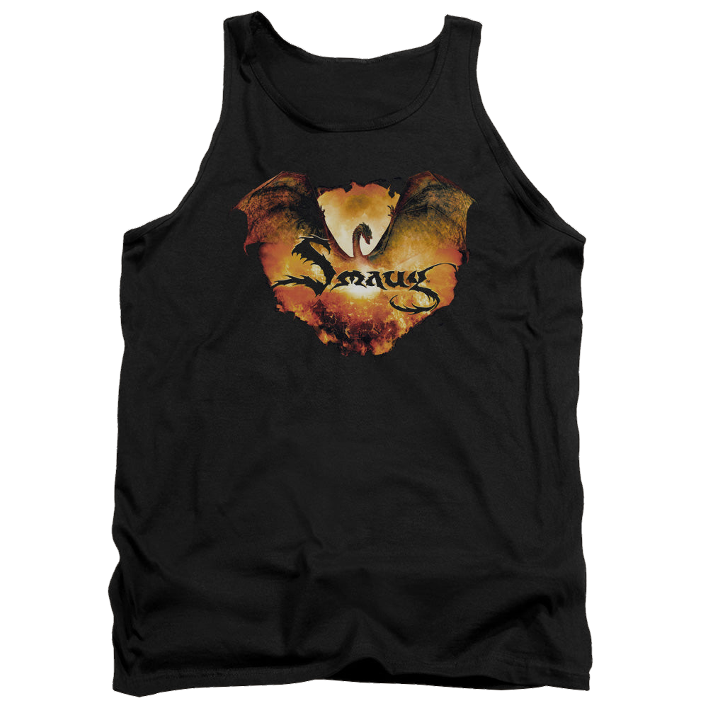 Hobbit Movie Trilogy, The Reign In Flame - Men's Tank Top Men's Tank The Hobbit   