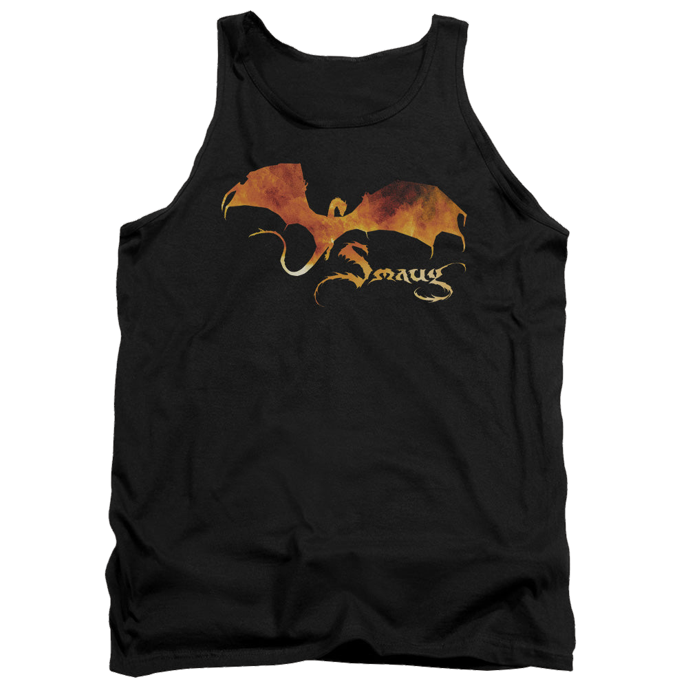Hobbit Movie Trilogy, The Smaug On Fire - Men's Tank Top Men's Tank The Hobbit   