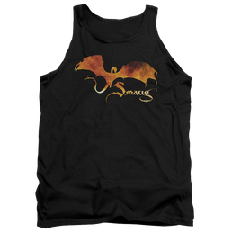 Hobbit Movie Trilogy, The Smaug On Fire - Men's Tank Top Men's Tank The Hobbit   