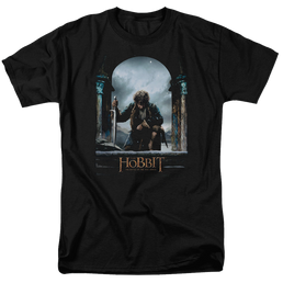 Hobbit Movie Trilogy, The Bilbo Poster - Men's Regular Fit T-Shirt Men's Regular Fit T-Shirt The Hobbit   
