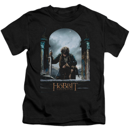 Hobbit Movie Trilogy, The Bilbo Poster - Kid's T-Shirt Kid's T-Shirt (Ages 4-7) The Hobbit   
