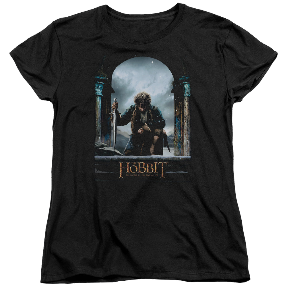 Hobbit Movie Trilogy, The Bilbo Poster - Women's T-Shirt Women's T-Shirt The Hobbit   