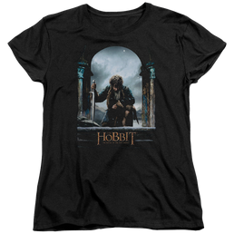 Hobbit Movie Trilogy, The Bilbo Poster - Women's T-Shirt Women's T-Shirt The Hobbit   